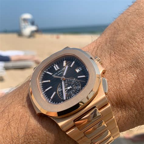 patek philippe rose gold nautilus 5980/1r-001|patek philippe nautilus gold price.